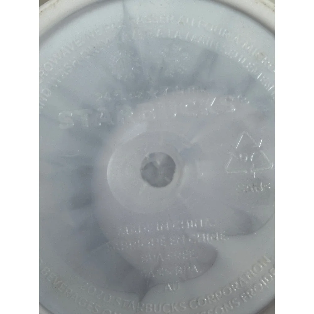 Starbucks 24oz Cold Cup Tumbler Iridescent Holographic Mint Green White 2020